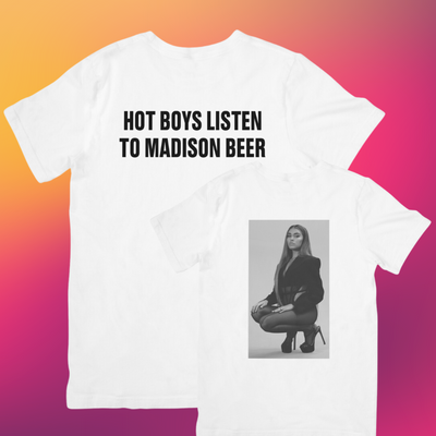 Camiseta Básica Madison Beer Hot Boys