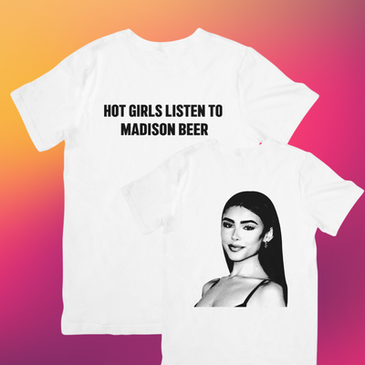 Camiseta Básica Madison Beer Hot Girls