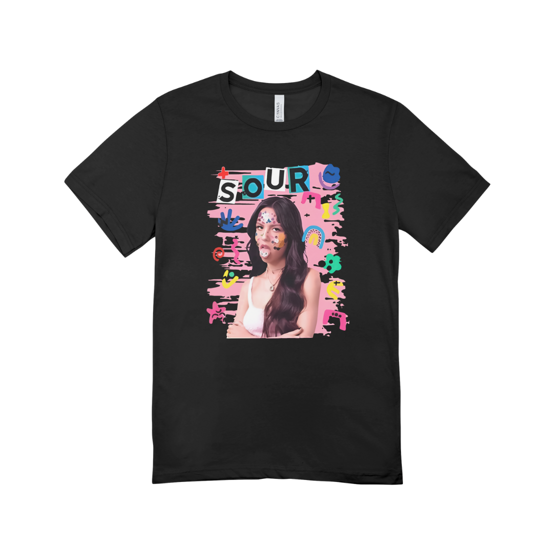 Camiseta Básica Olivia Rodrigo Sour – Saoko