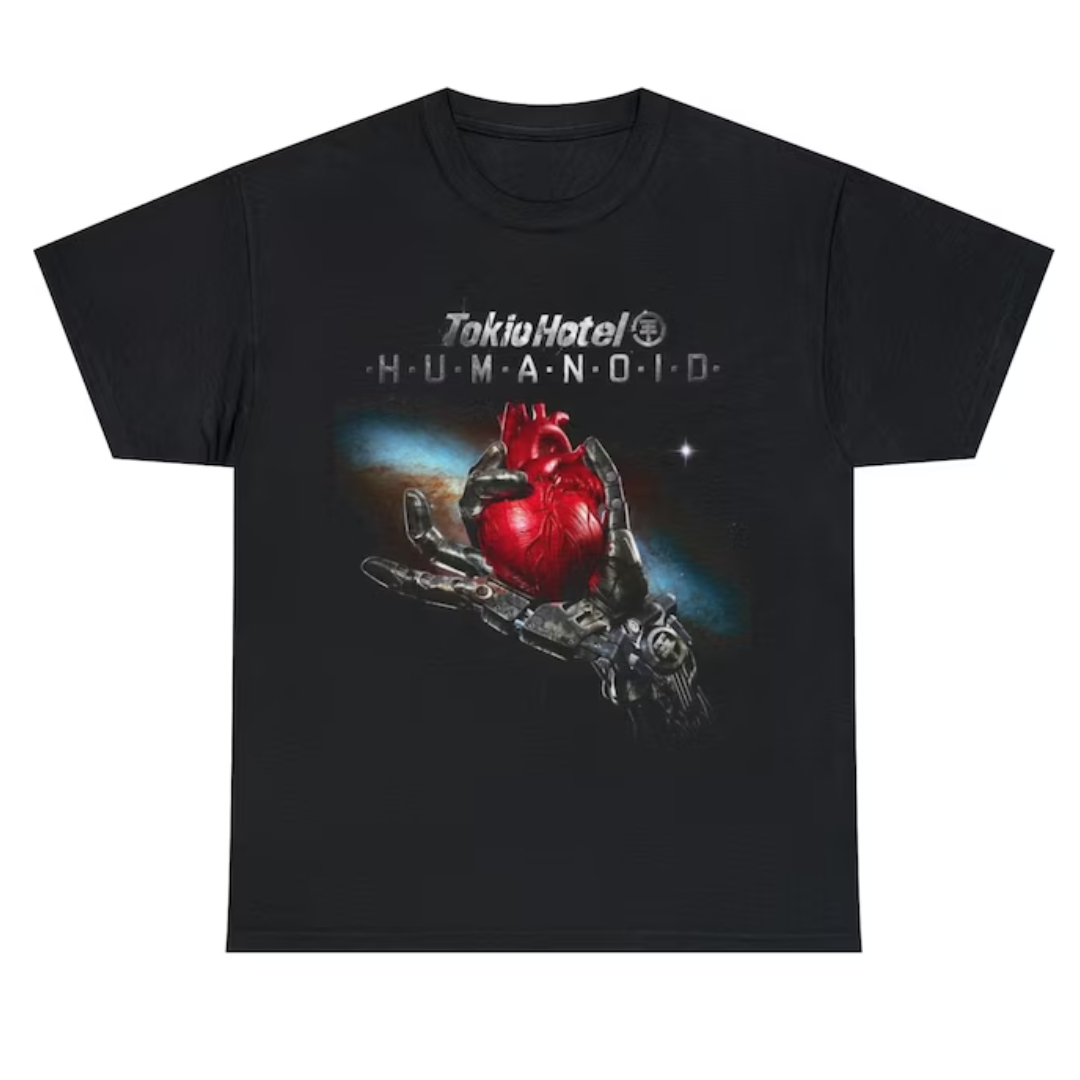 Camiseta Básica Tokio Hotel Humanoid Graphic