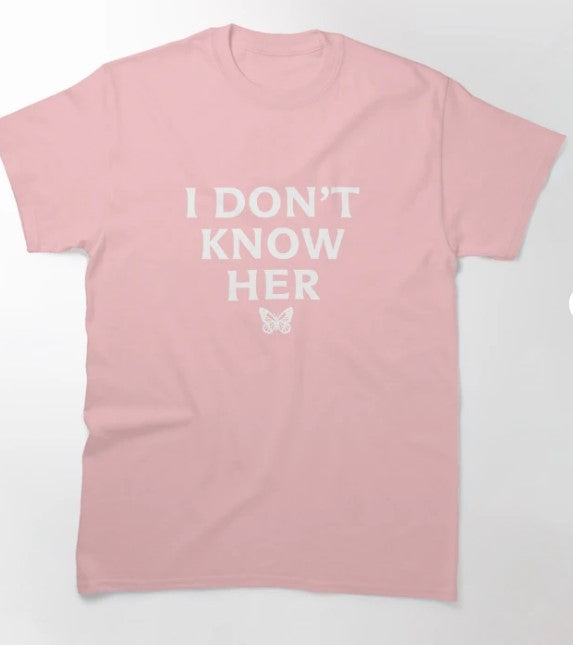 Camiseta Básica Mariah Carey I Don't Know Her