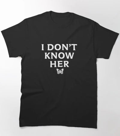 Camiseta Básica Mariah Carey I Don't Know Her