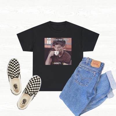 Camiseta Básica Louis Tomlinson Funny