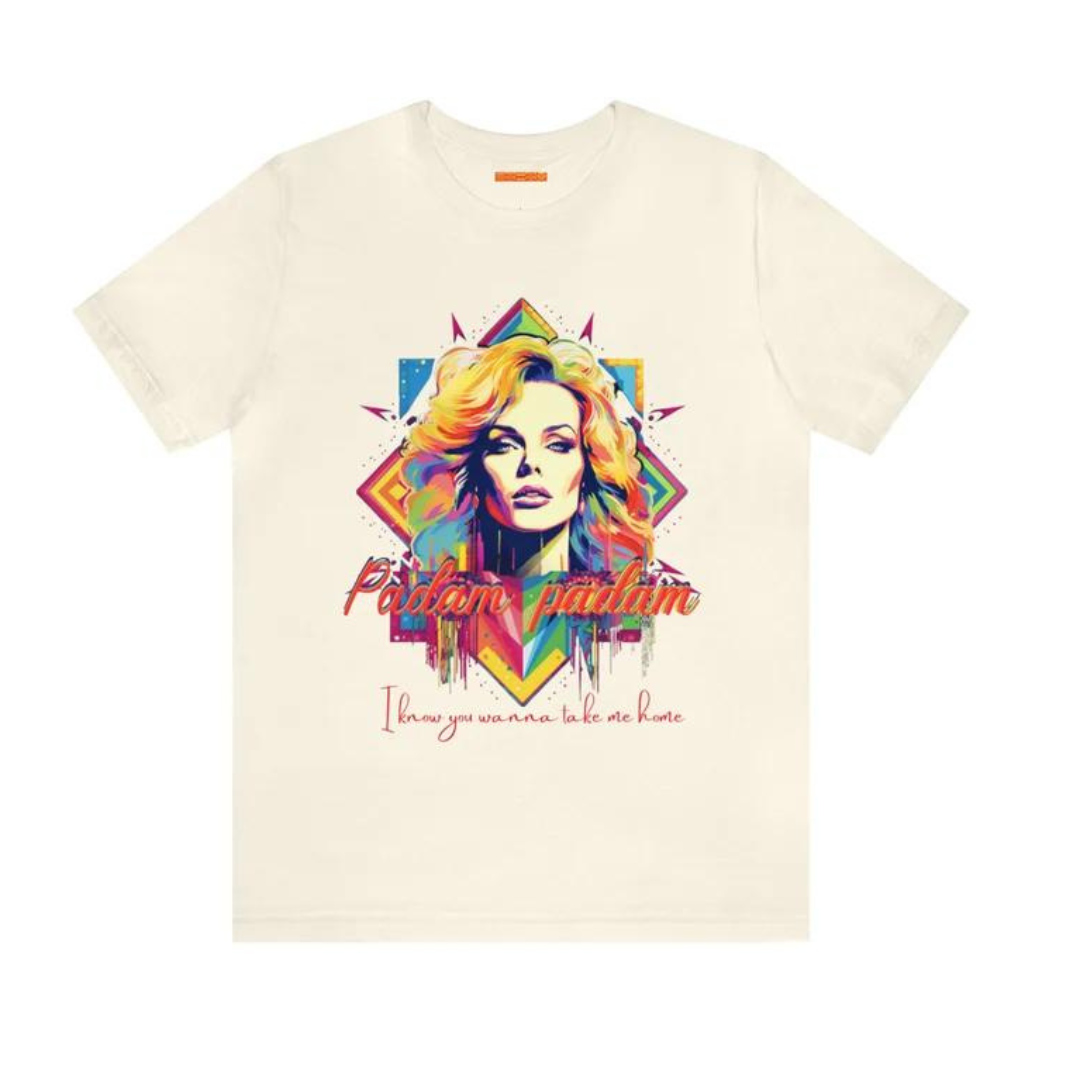 Camiseta Básica Kylie Minogue Illustrated