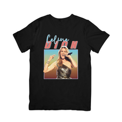 Camiseta Básica Céline Dion Illustrated