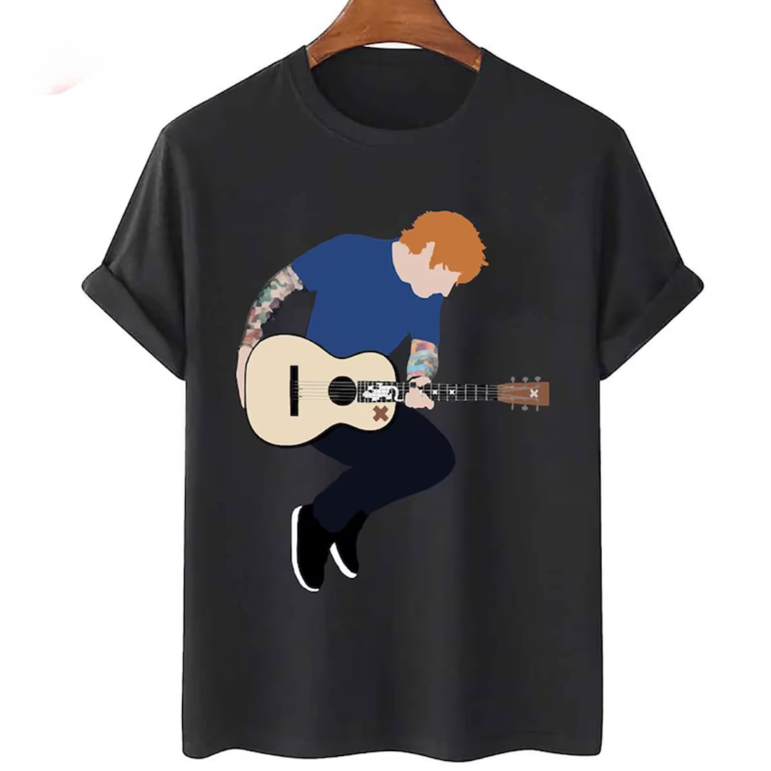 Camiseta Básica Ed Sheeran Illustrated