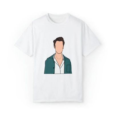 Camiseta Básica Shawn Mendes Illustration