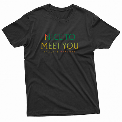 Camiseta Básica Imagine Dragons Nice To Meet You