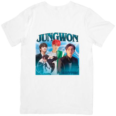 Camiseta Básica Enhypen Jungwon Graphic