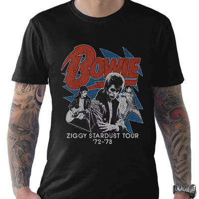 Camiseta Básica David Bowie Diamond Dogs Tour