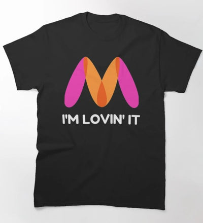 Camiseta Básica Mariah Carey I'm Lovin' It