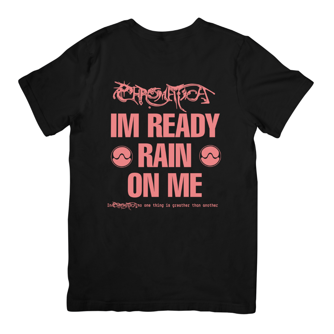 Camiseta Básica Lady Gaga I'm Ready Rain On Me