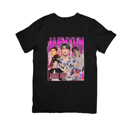 Camiseta Básica NCT 127 Jaehyun - preto