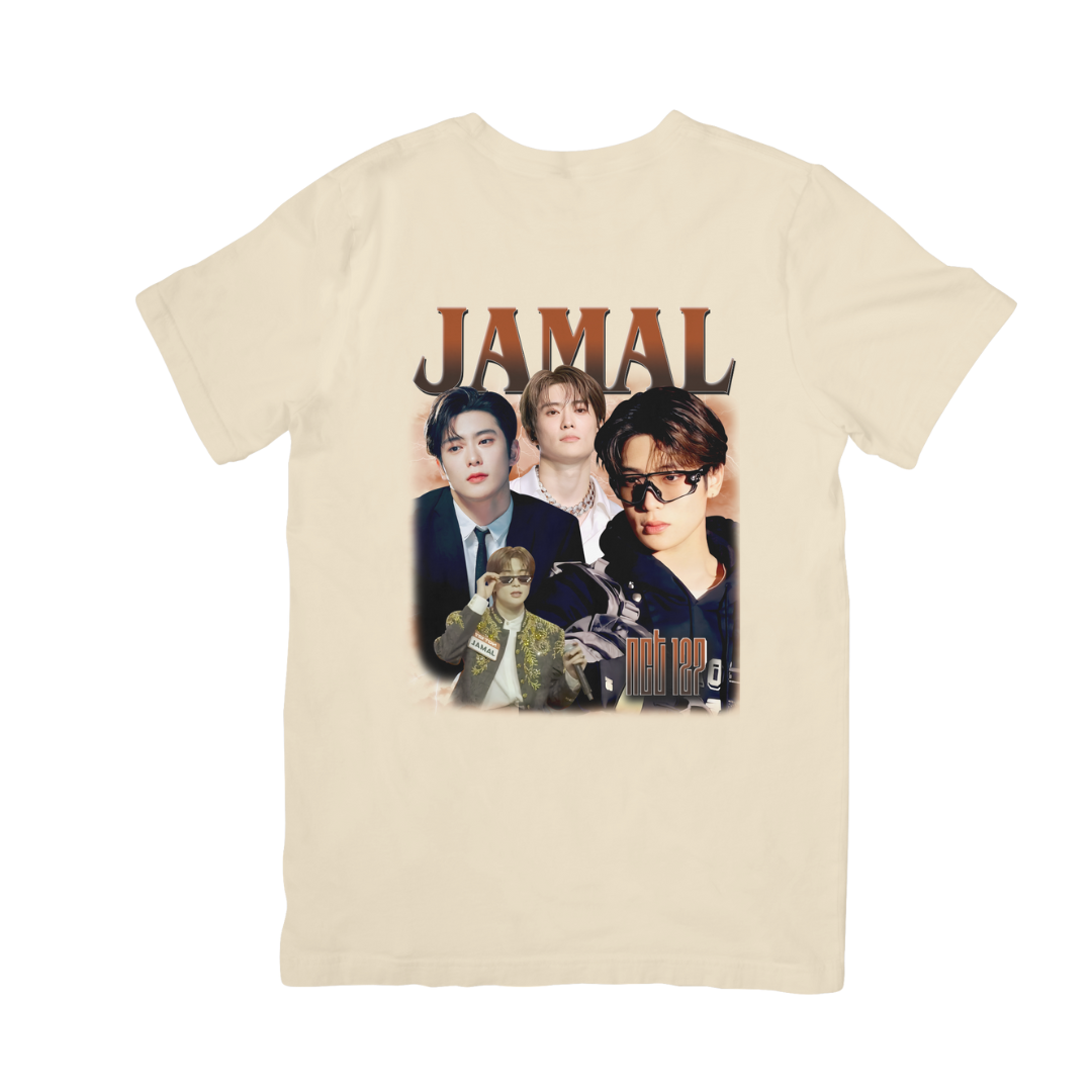 Camiseta Básica NCT 127 Jamal - pérola