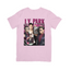 Camiseta Básica GOT7 J.Y. Park - rosa bebê