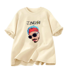 Camiseta Básica J Balvin Illustrated