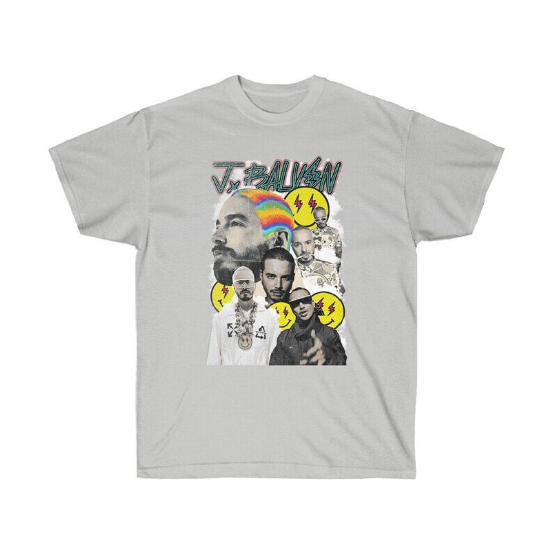 Camiseta Básica J Balvin Rapper Reggaeton Latin