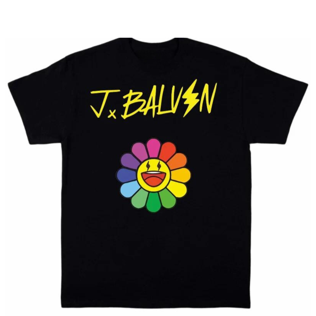 Camiseta Básica J Balvin Illustrated Graphic