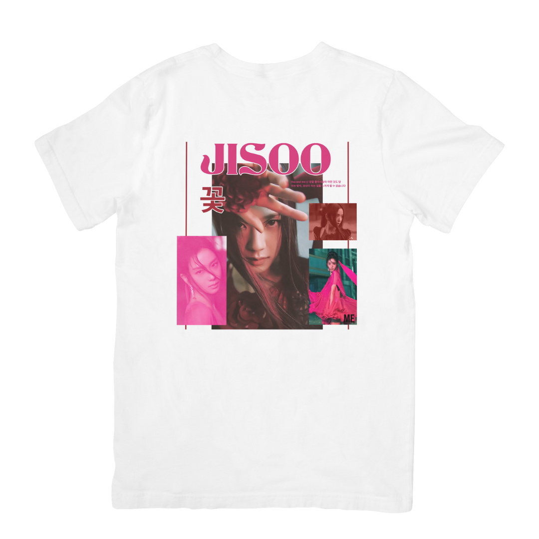 Camiseta Básica Blackpink Jisoo Graphic