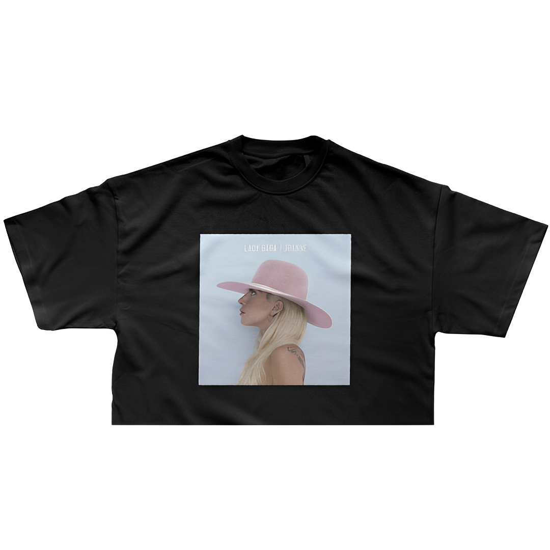 Camiseta Cropped Lady Gaga Joanne