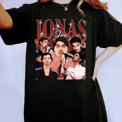 Camiseta Básica Jonas Brothers Joe