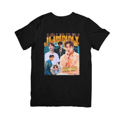 Camiseta Básica NCT 127 Johnny - preto