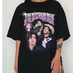 Camiseta Básica BTS JungKook Graphic