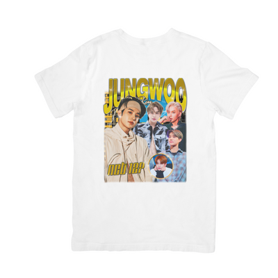 Camiseta Básica NCT 127 Jungwoo - branco