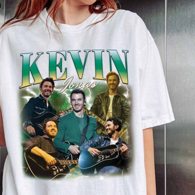 Camiseta Básica Jonas Brothers Kevin