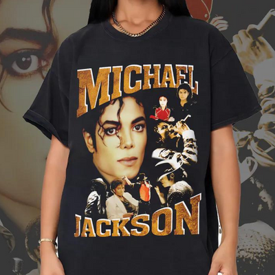 Camiseta Básica Michael Jackson King