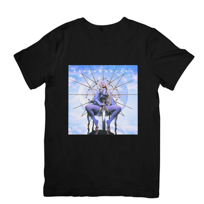 Camiseta Básica Ava Max Kings & Queens - Preto