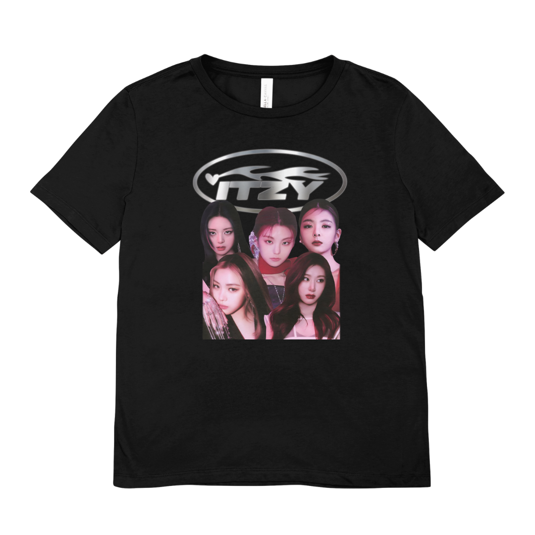 Camiseta Básica Itzy Kpop Music