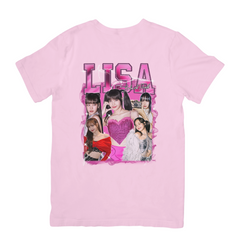 Camiseta Básica Blackpink Lisa Graphic