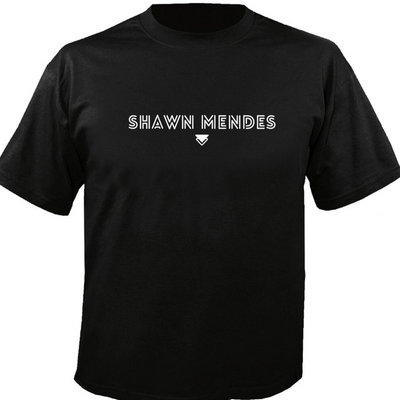 Camiseta Básica Shawn Mendes Logo