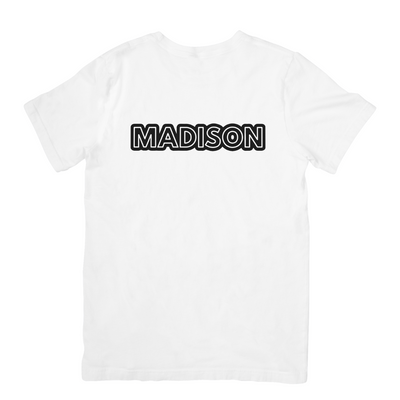 Camiseta Básica Madison Beer Logo