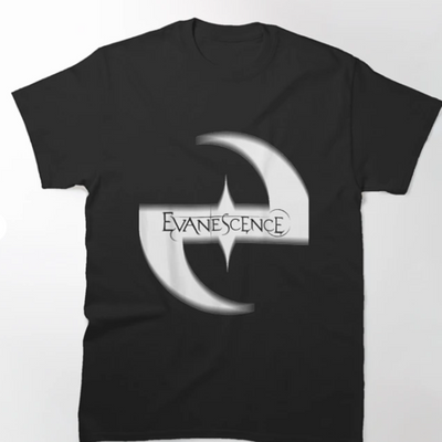 Camiseta Básica Evanescence Logo