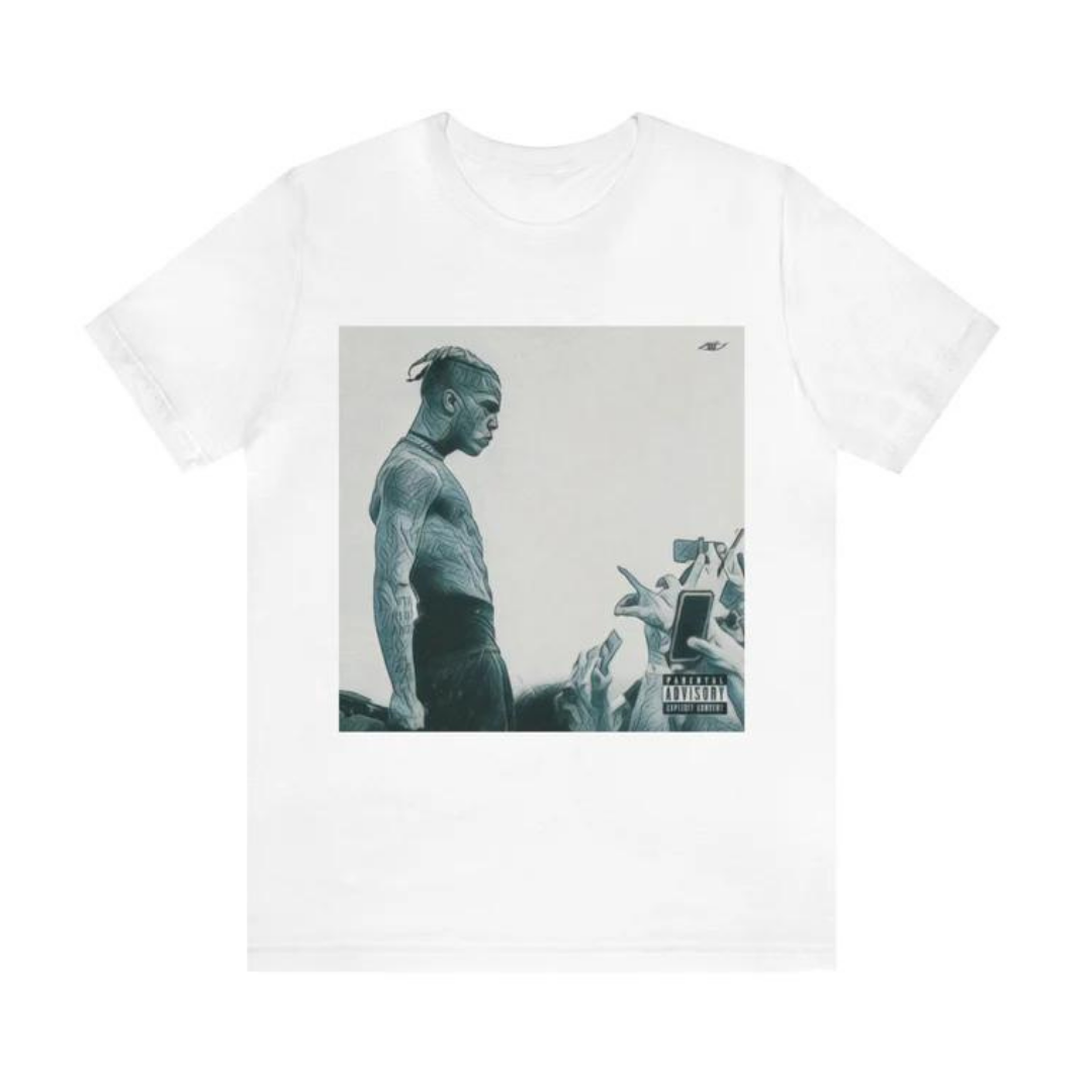 Camiseta Básica Xxxtentacion Look At Me