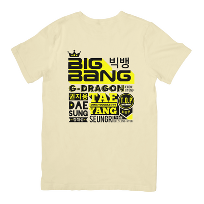 Camiseta Básica Big Bang Members