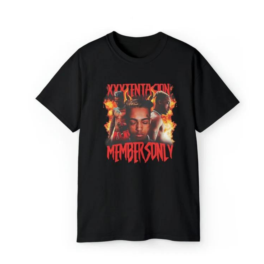 Camiseta Básica Xxxtentacion Members Only