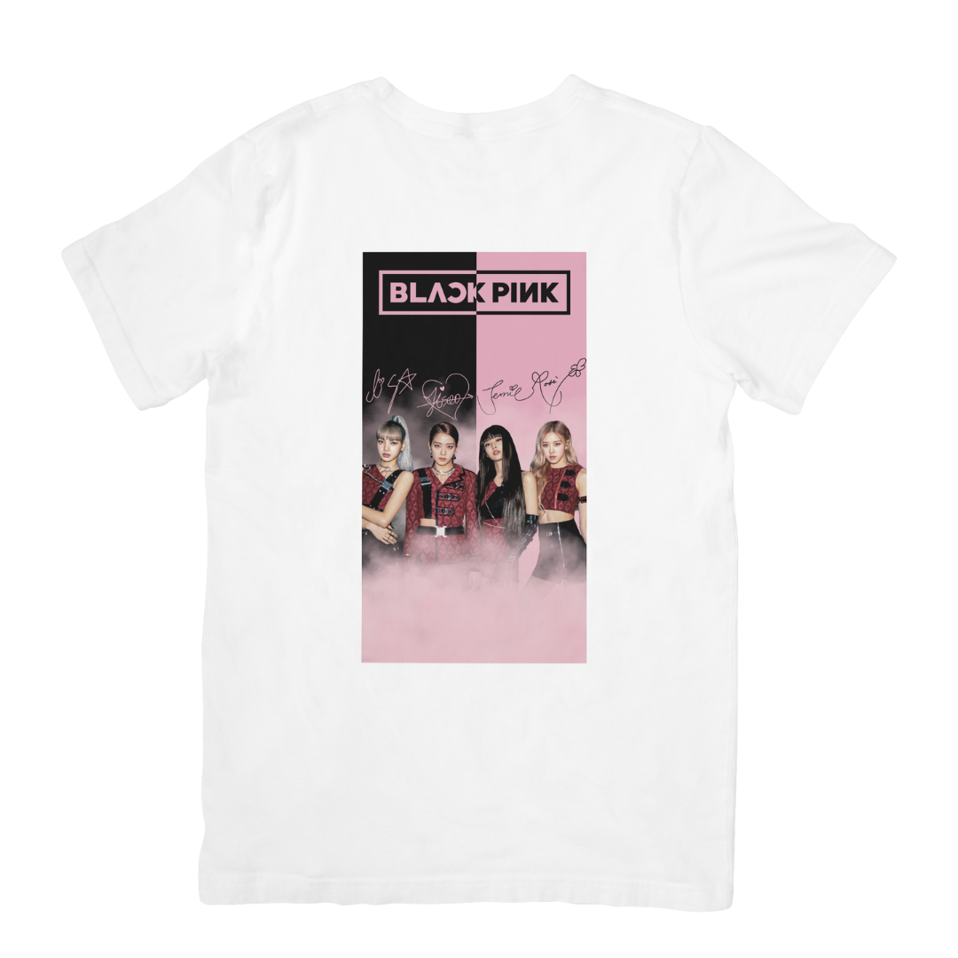 Camiseta Básica Blackpink Kpop Merch