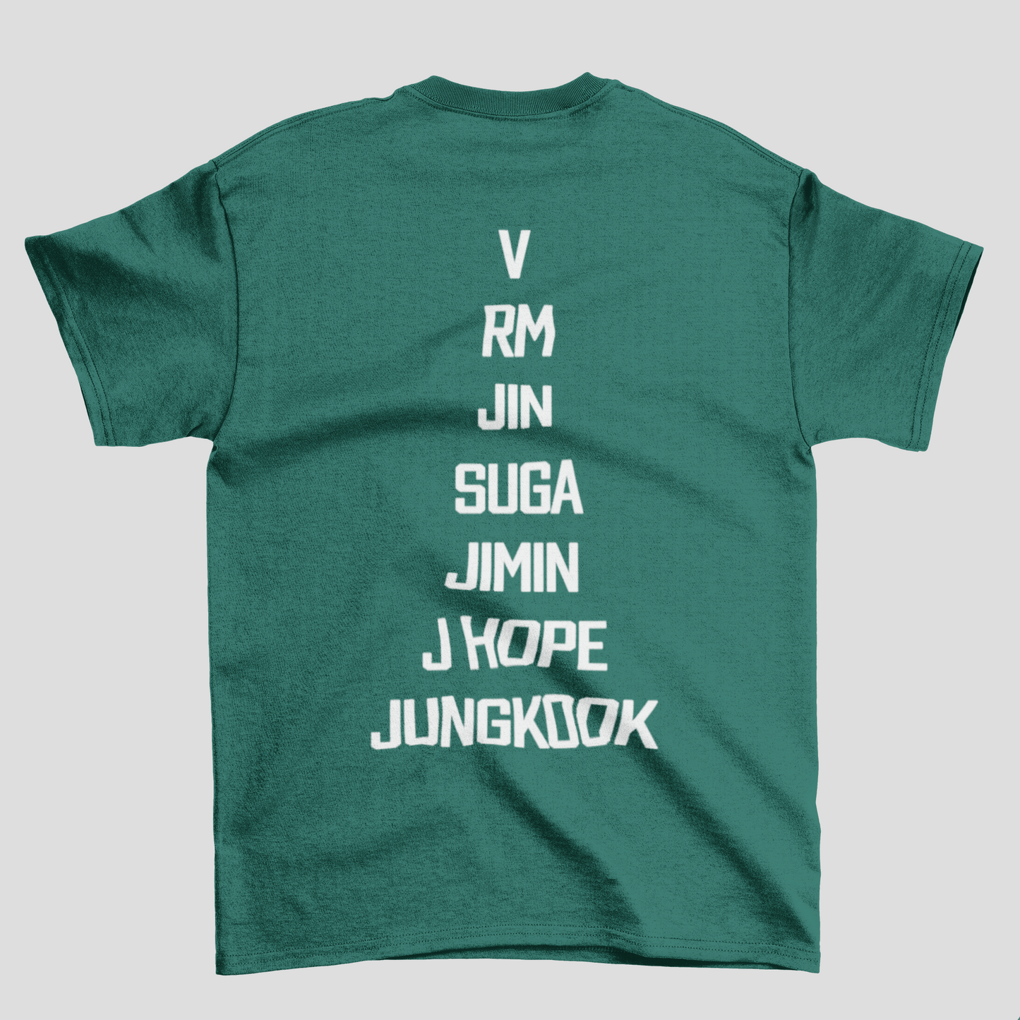 Camiseta Básica BTS Love Yourself- verde