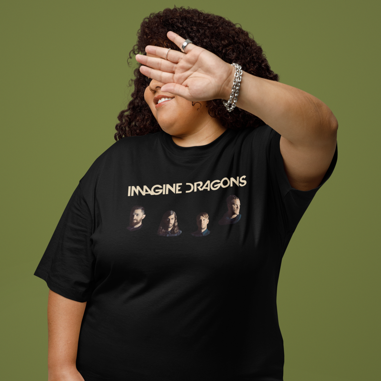Camiseta Básica Imagine Dragons Vintage