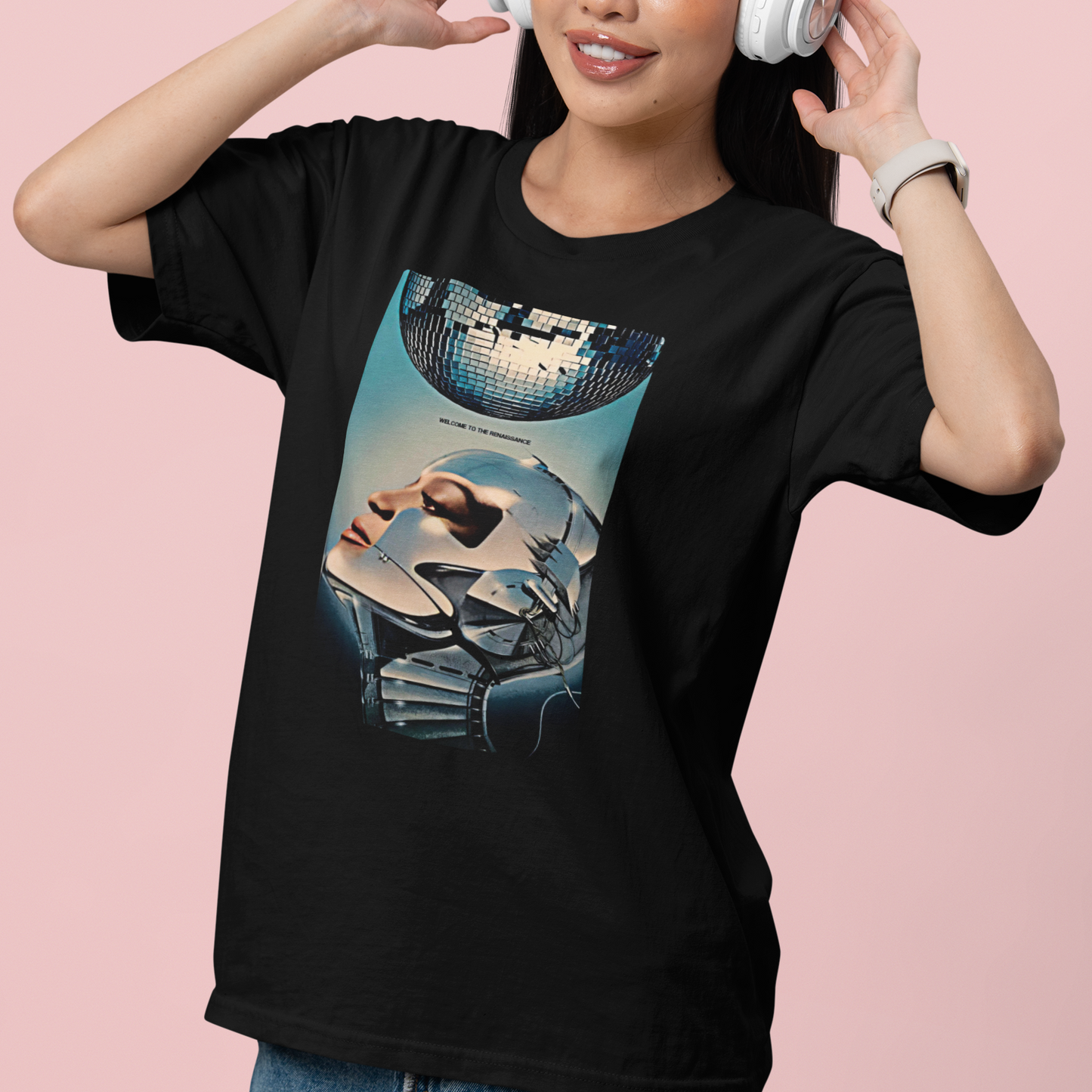 Camiseta Básica Beyonce Renaissance Tour Music