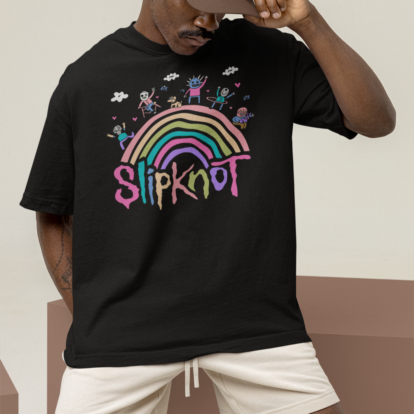 Camiseta Oversized Slipknot