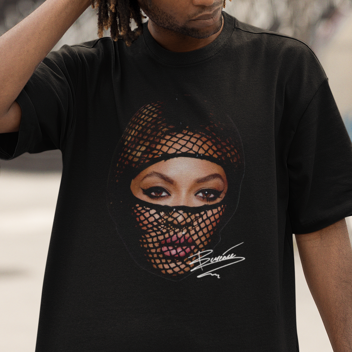 Camiseta Oversized Beyonce Big Face