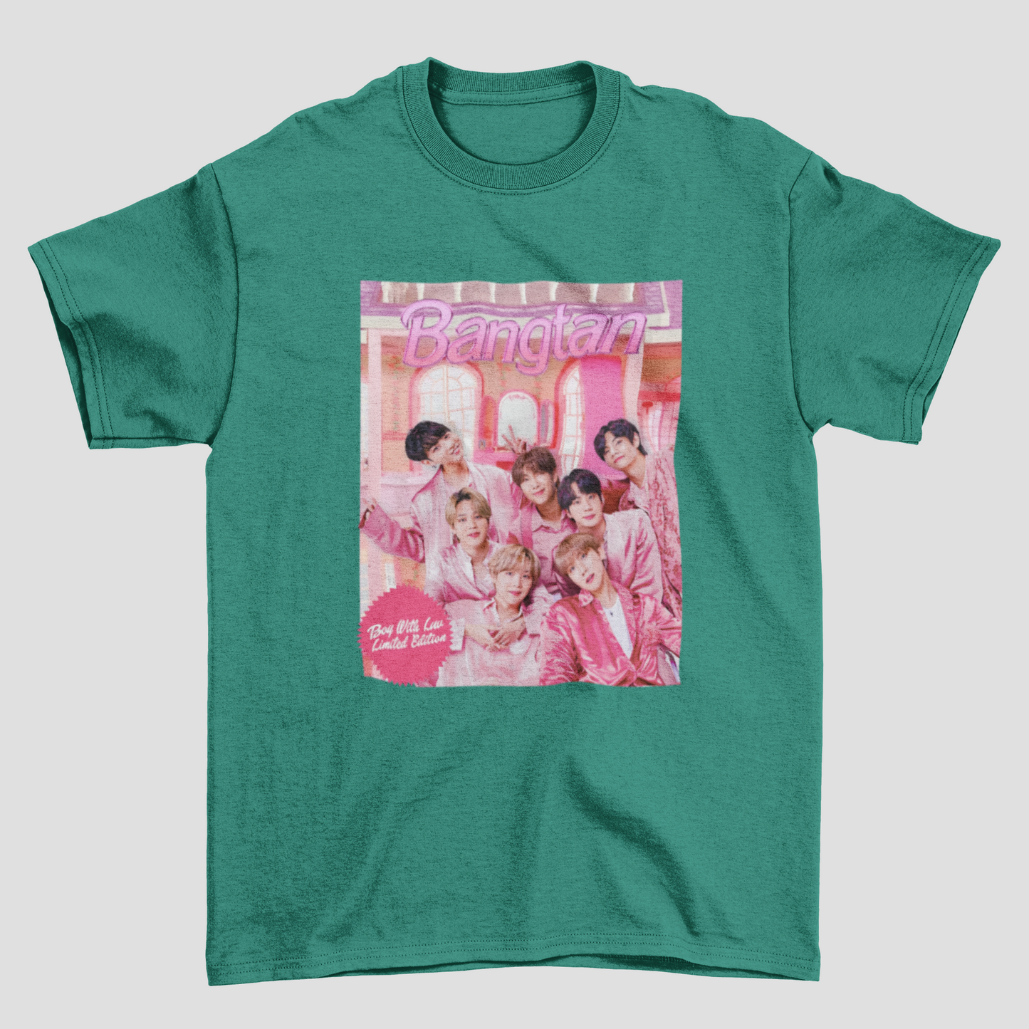 Camiseta Básica BTS Pink Boys