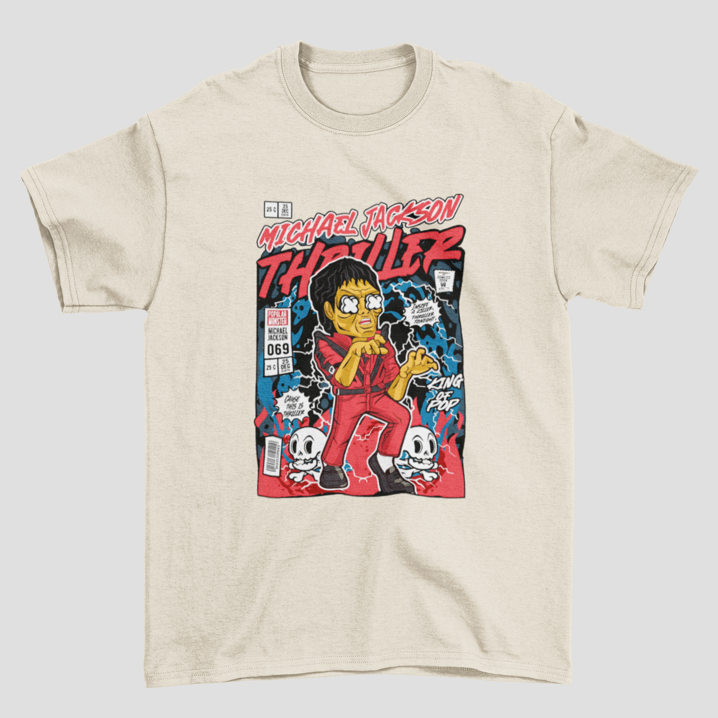 Camiseta Básica Michael Jackson Graphic Funko