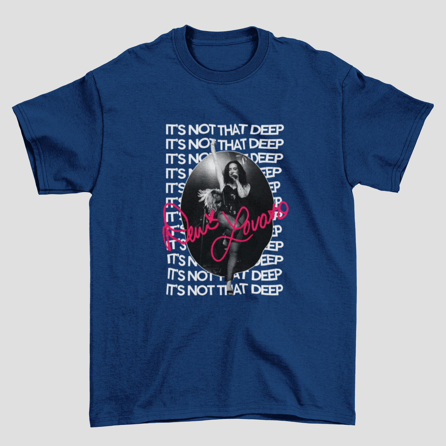 Camiseta Básica Demi Lovato INTD Photo