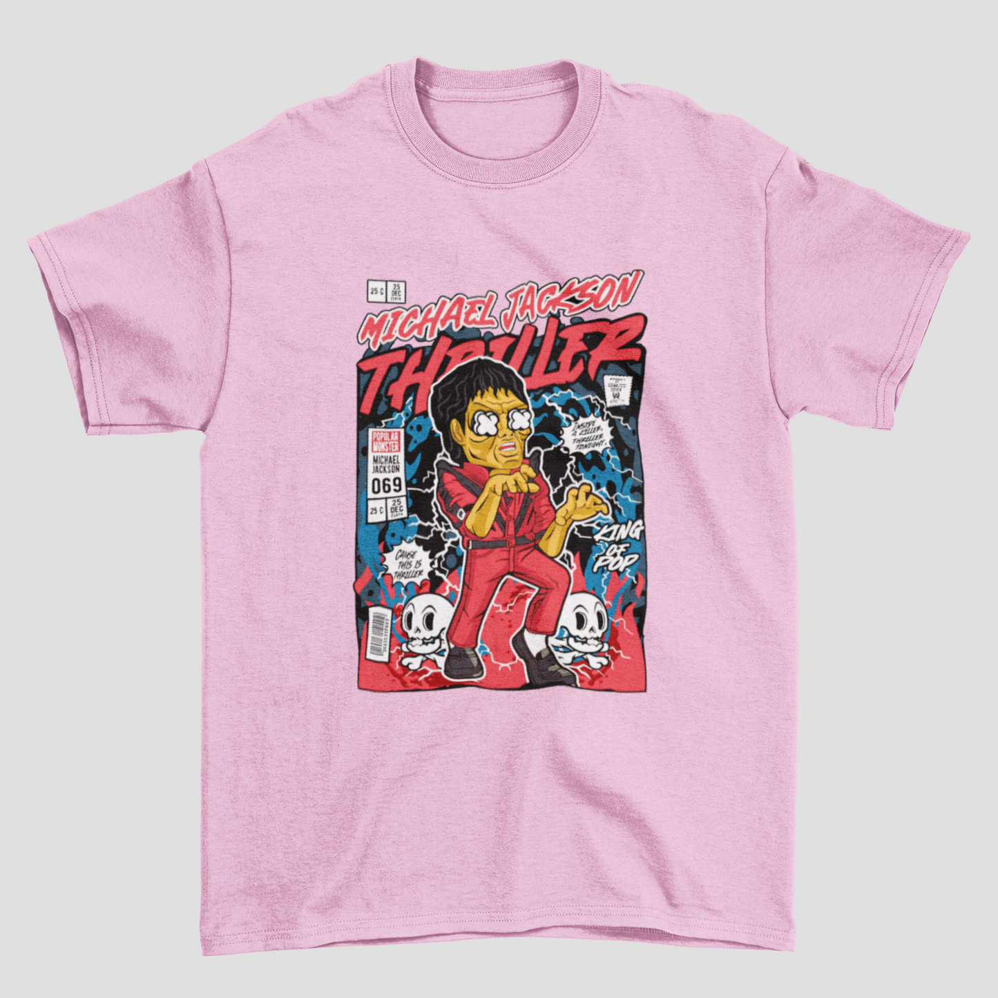 Camiseta Básica Michael Jackson Graphic Funko