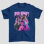 Camiseta Básica Bad Bunny Pink Style